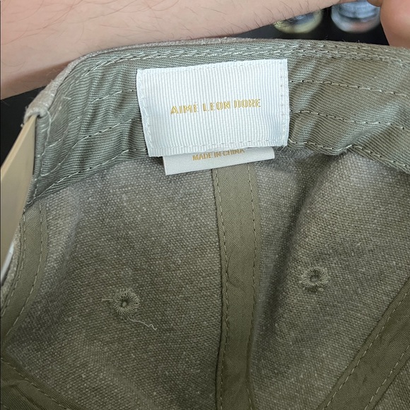 Aimé Leon Dore Beige Logo Baseball Cap - Picture 5 of 5